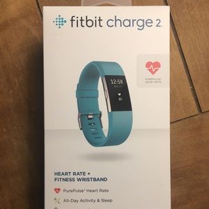 Fitbit Charge 2 Teal Blue Size Small